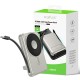 Rixus RXPB76A MagSafe Powerbank 10.000mAh With Built-in Cable Silver