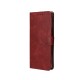 Rixus Bookcase For iPhone 11 Dark Red
