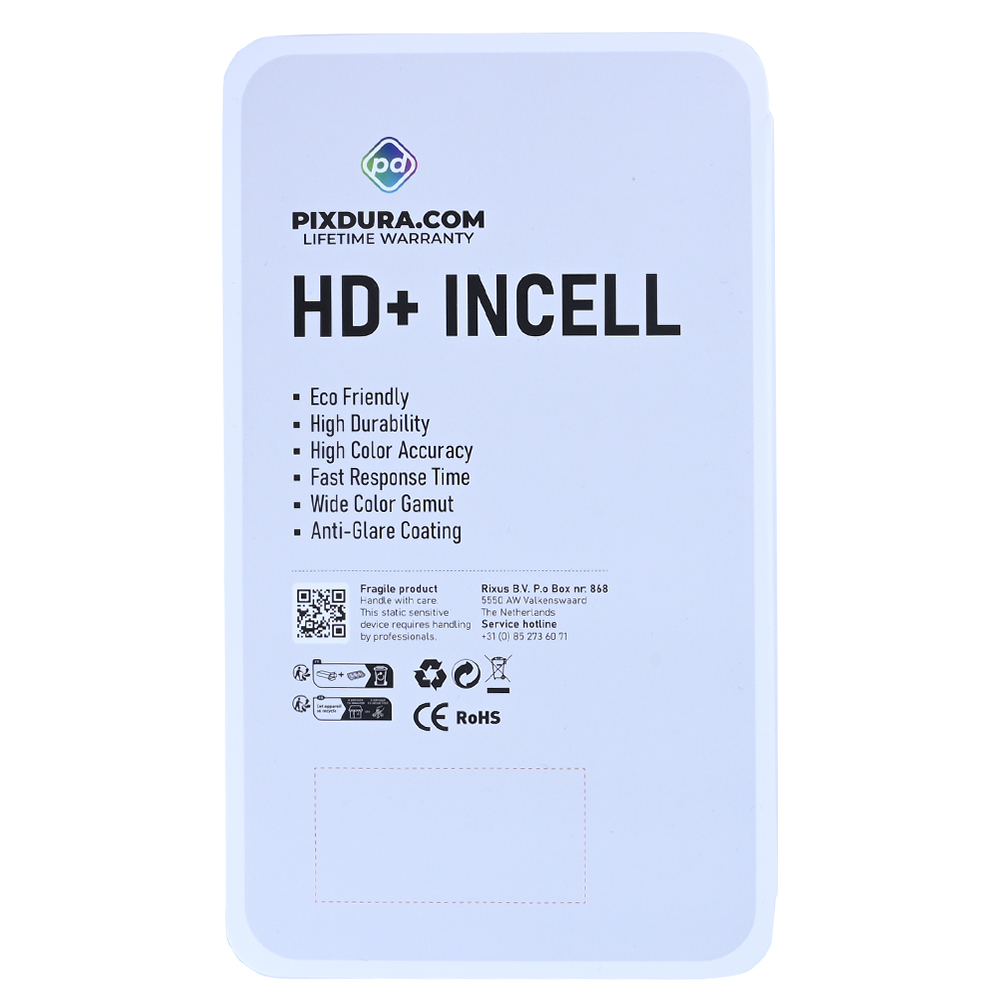 PIXDURA For iPhone 12, 12 Pro Display And Digitizer In-Cell HD+