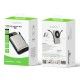 Rixus RXPB76A MagSafe Powerbank 10.000mAh With Built-in Cable Silver