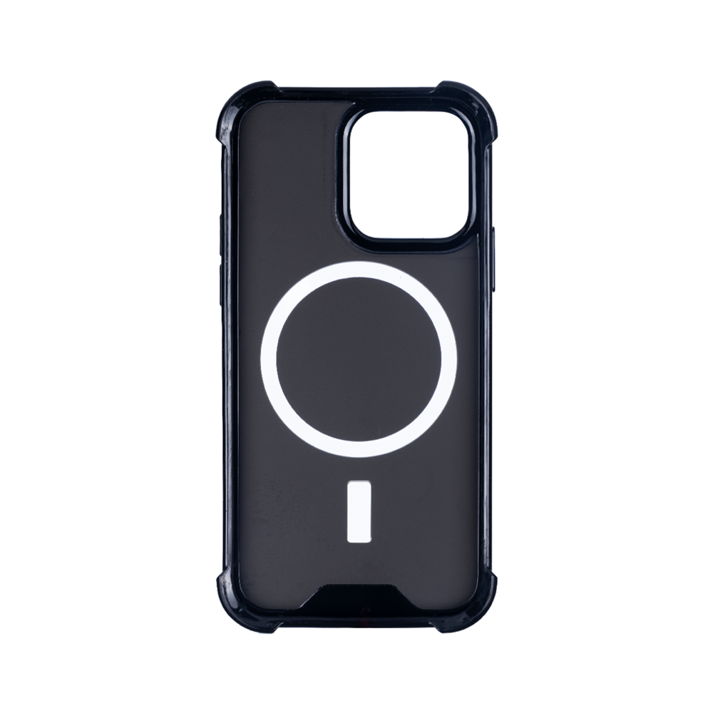 Rixus For iPhone 12 Mini Anti-Burst Case With Magsafe - Black