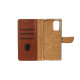 Rixus Bookcase For Samsung Galaxy Note 20 (SM-N980F) - Brown