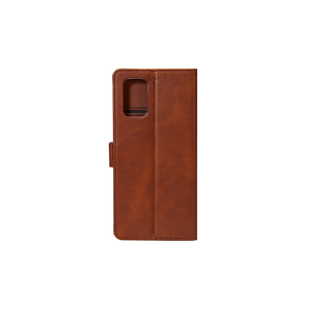 Rixus Bookcase For iPhone X/ XS - Brown