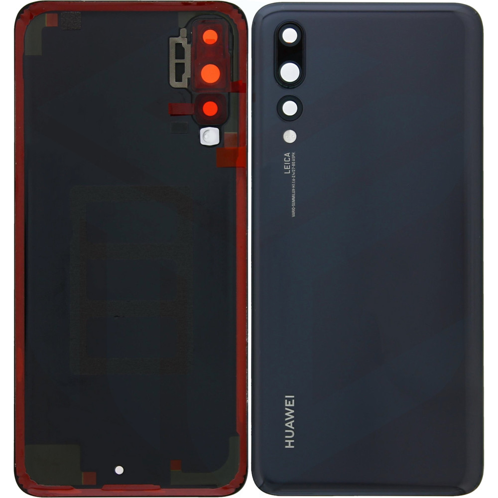 Huawei P20 Pro (CLT-L09/ CLT-L29) Battery Cover (02351WRP) - Midnight Black