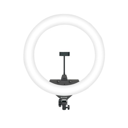 Rixus RXLG14 Selfie Ring Light And Holder Stick 14 inch