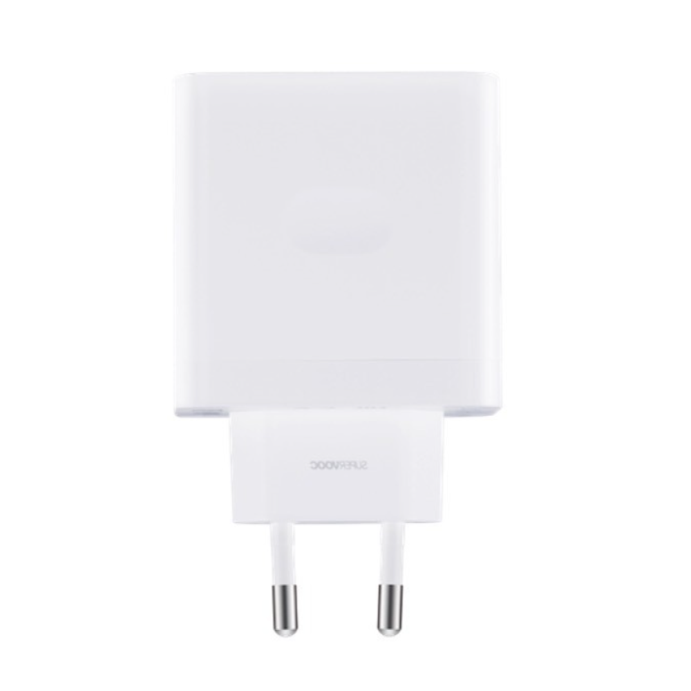 OnePlus SuperVOOC Wall Charger Adapter, 80W, 7.3A, USB-A, (5461100064) - White
