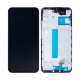 Samsung Galaxy A25 5G A256B Display And Digitizer With Frame Brave Black Soft-OLED