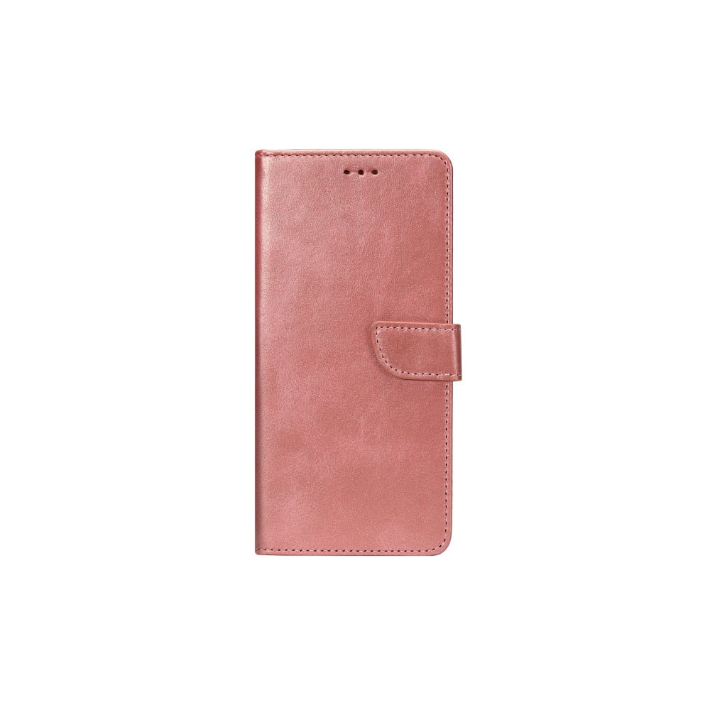 Rixus Bookcase For iPhone 15 Pro - Pink